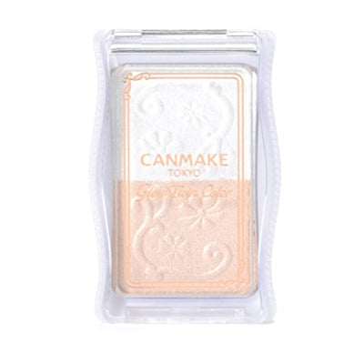 Canmake Glow Twin Color 01 White Beige
