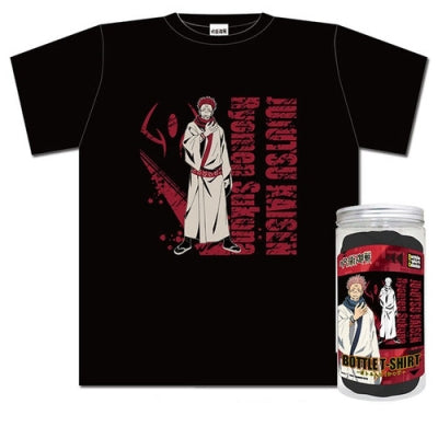 Jujutsu Kaisen Bottle T-Shirt Ryomen Sukuna Black