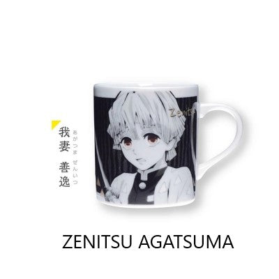 Demon Slayer (Kimetsu no Yaiba) Monochrome Mug Cup Zenitsu Agatsuma